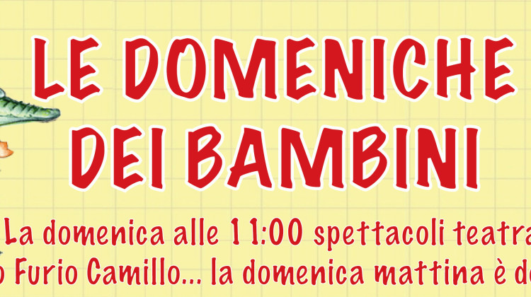 Ricominciano le “Domeniche dei Bambini”!